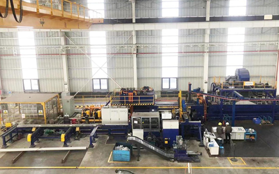 長棒爐熱(rè)鋸感應加熱(rè)系統