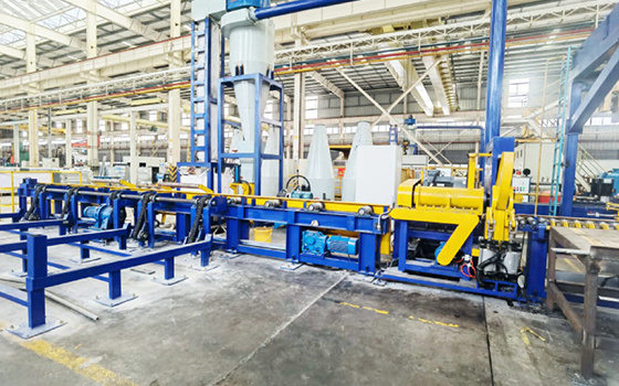 長棒冷(lěng)鋸感應加熱(rè)系統