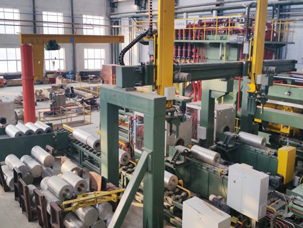 55MN正反雙動擠壓機(jī)配套感應加熱(rè)