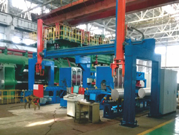 機(jī)械手無摩擦式感應加熱(rè)爐