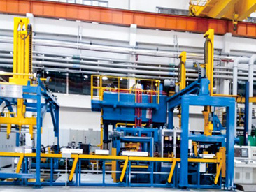 18300T鋁擠壓感應加熱(rè)系統